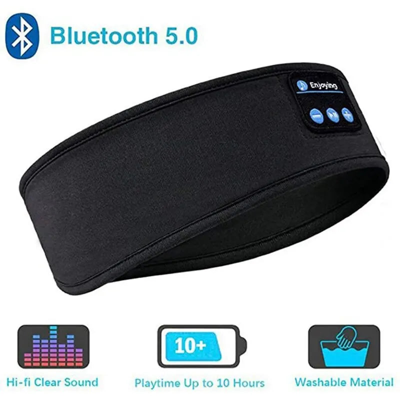 Bluetooth Sleep Headband β Wireless Headphones + Comfy Eye Mask
