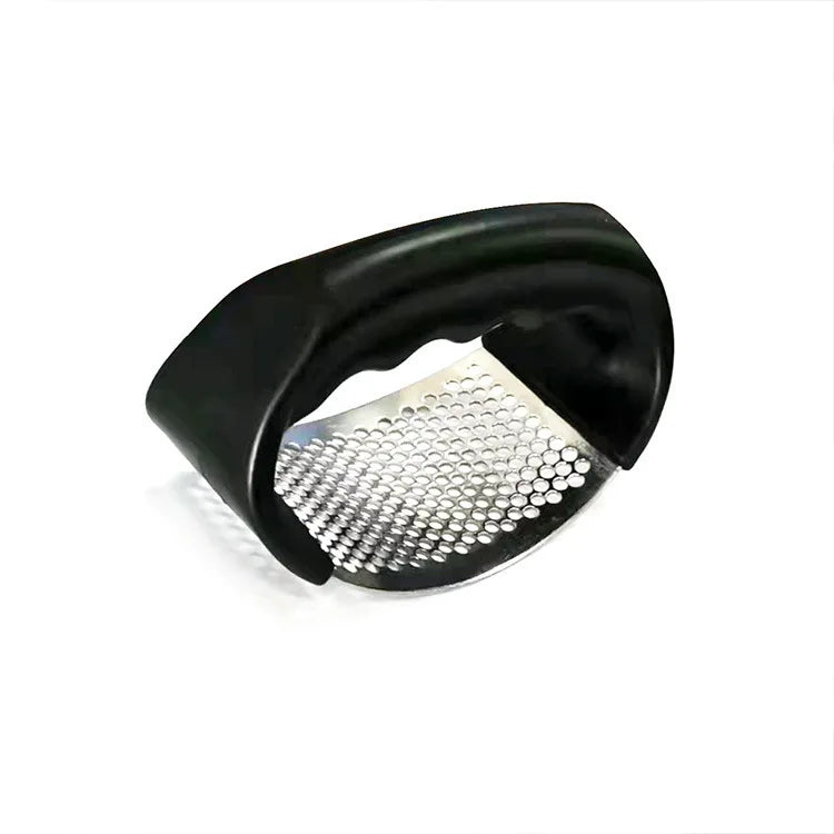 Stainless Steel Garlic Press β Easy-Squeeze Mincer & Crusher