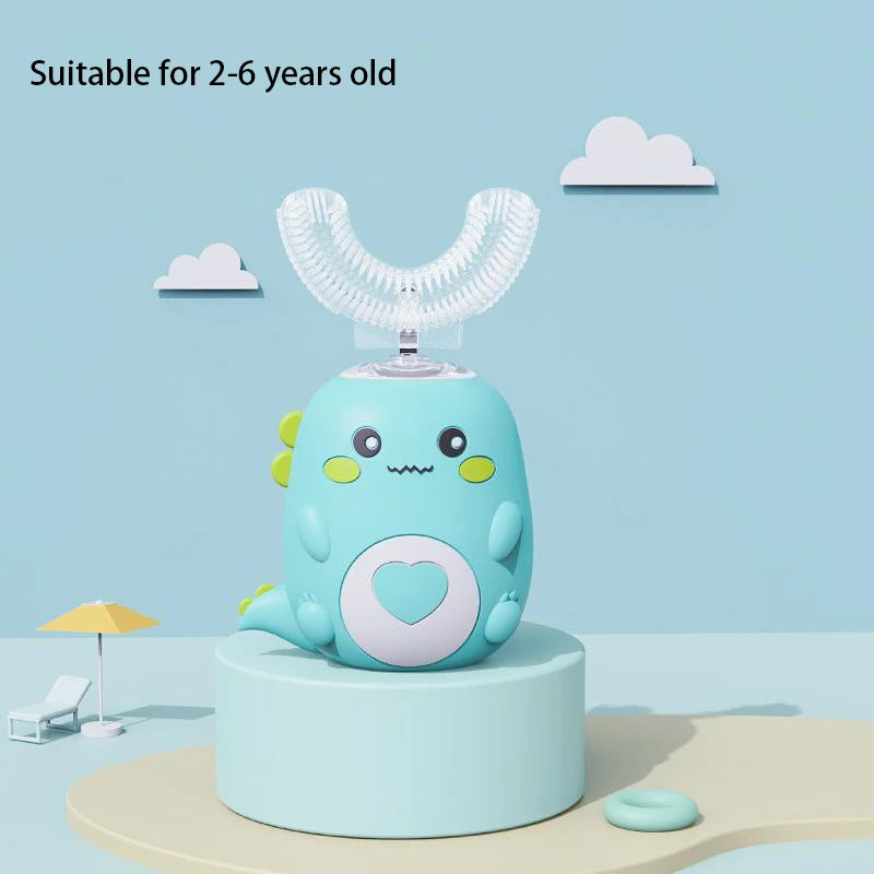 Kids U-Shaped Electric Toothbrush — Fun, Automatic 360° Clean