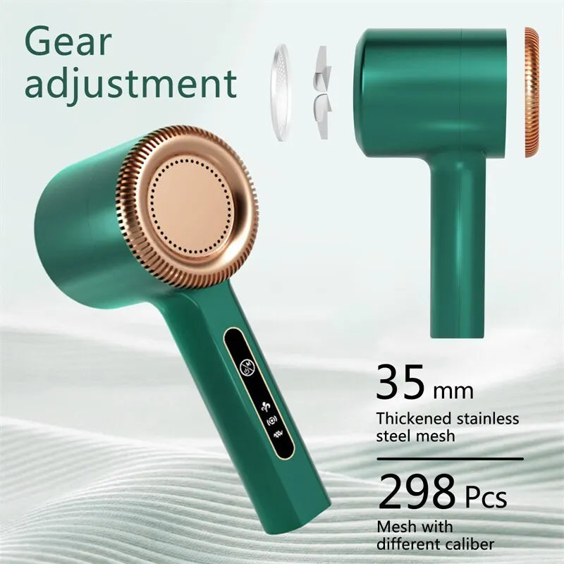 Electric Lint Remover — Rechargeable Fabric Shaver for Fuzz & Pills