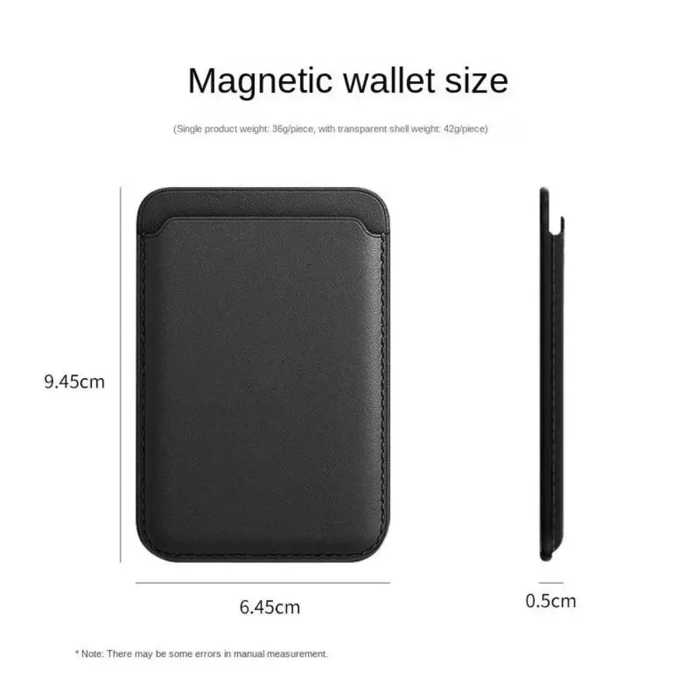 Magnetic Card Wallet Phone Case — Slim MagSafe Cover with Card Slot