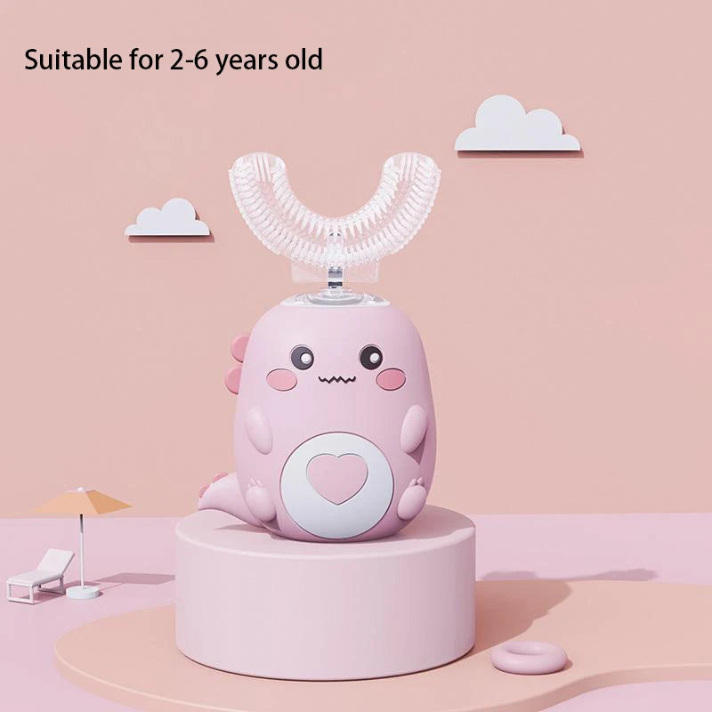 Kids U-Shaped Electric Toothbrush — Fun, Automatic 360° Clean