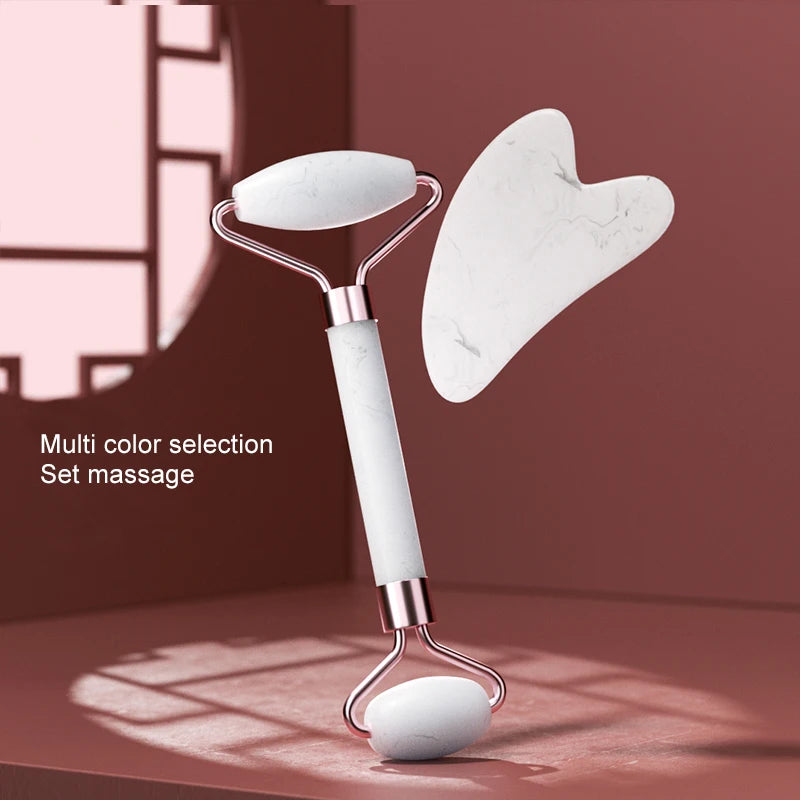 Face & Neck Massage Roller — At-Home Sculpting & De-Puff Tool