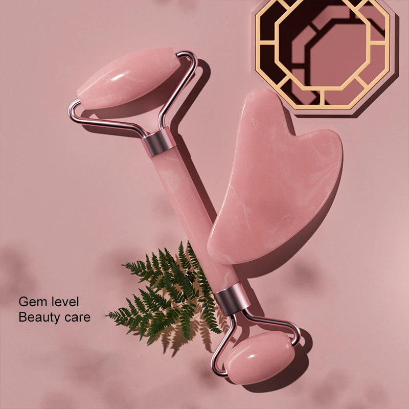 Face & Neck Massage Roller — At-Home Sculpting & De-Puff Tool