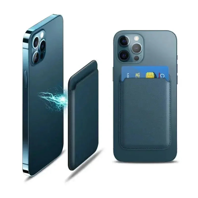 Magnetic Card Wallet Phone Case — Slim MagSafe Cover with Card Slot