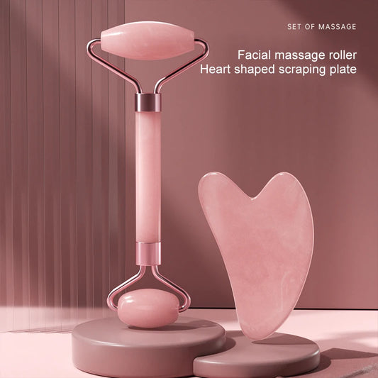 Face & Neck Massage Roller — At-Home Sculpting & De-Puff Tool