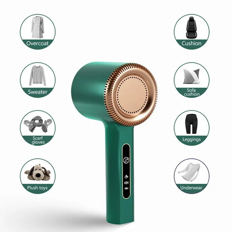 Electric Lint Remover — Rechargeable Fabric Shaver for Fuzz & Pills