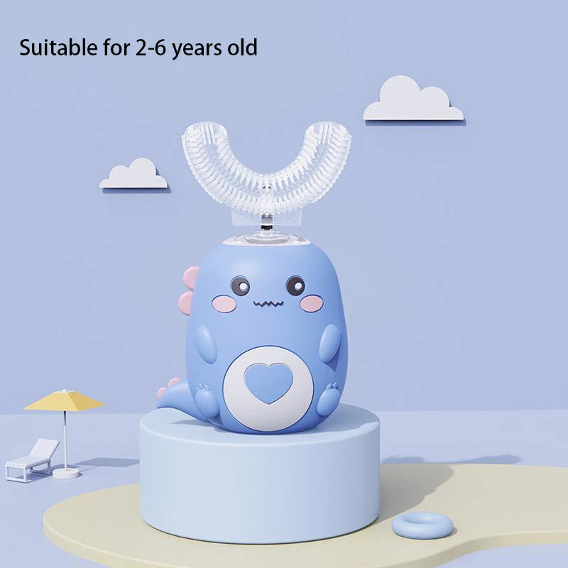 Kids U-Shaped Electric Toothbrush — Fun, Automatic 360° Clean