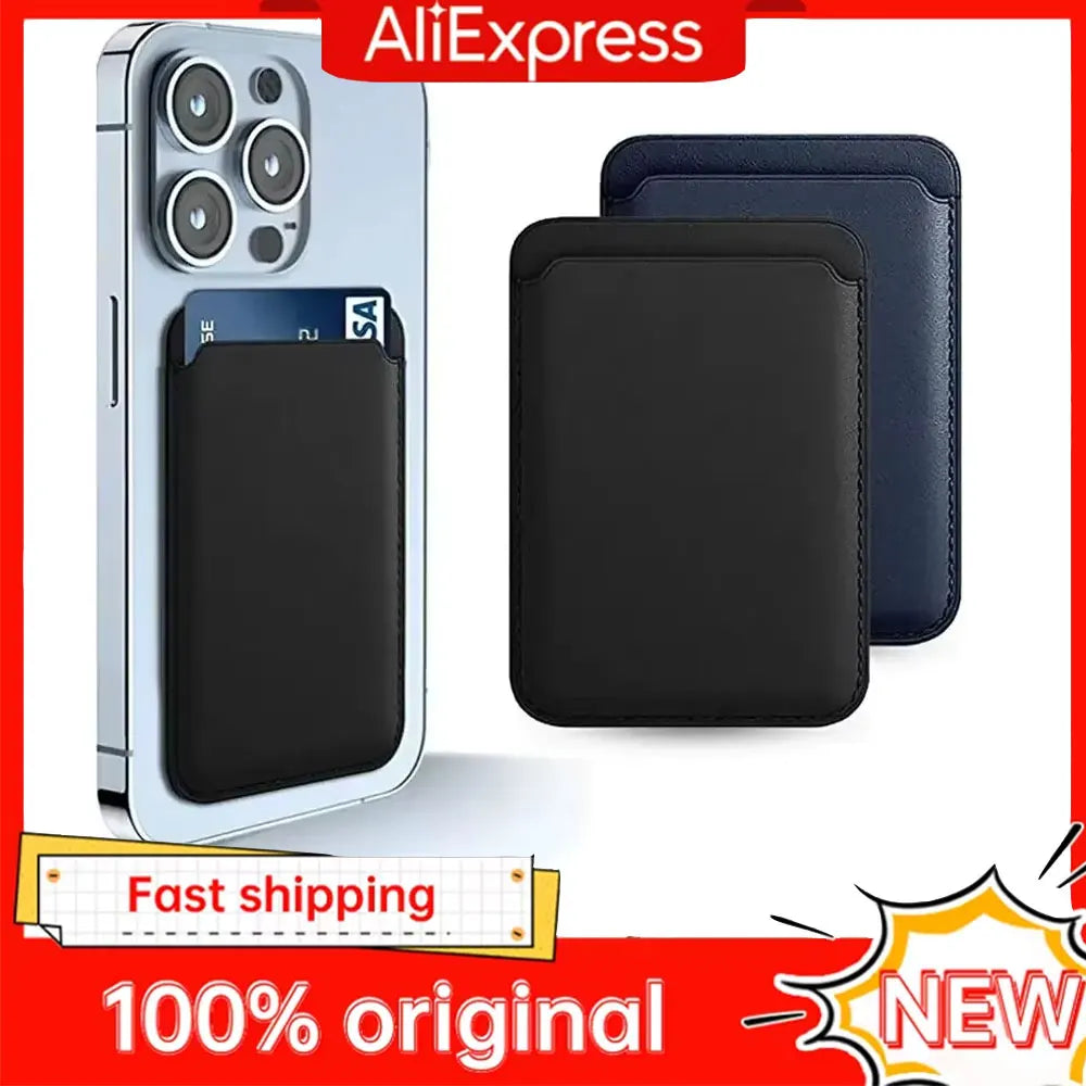 Magnetic Card Wallet Phone Case — Slim MagSafe Cover with Card Slot