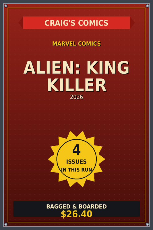Alien: King Killer — Craig's Comics
