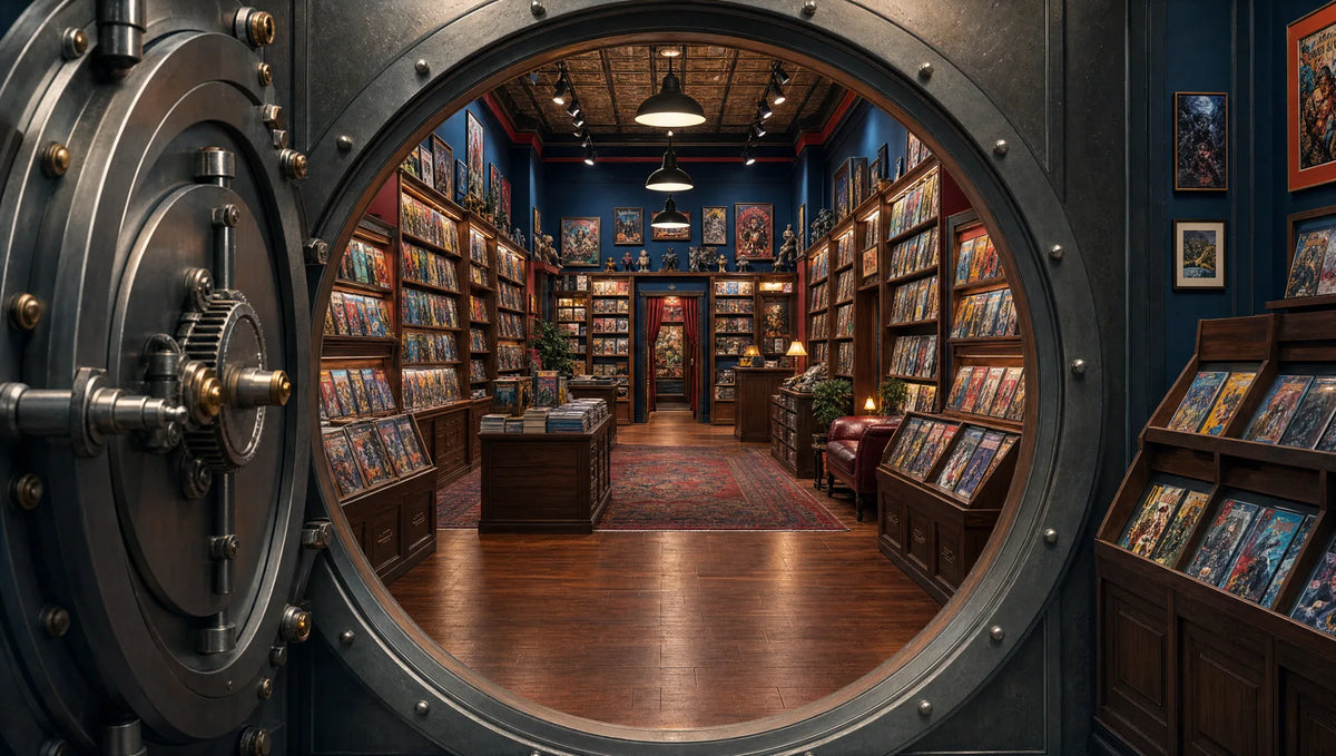 Inside Craig's Comics shop